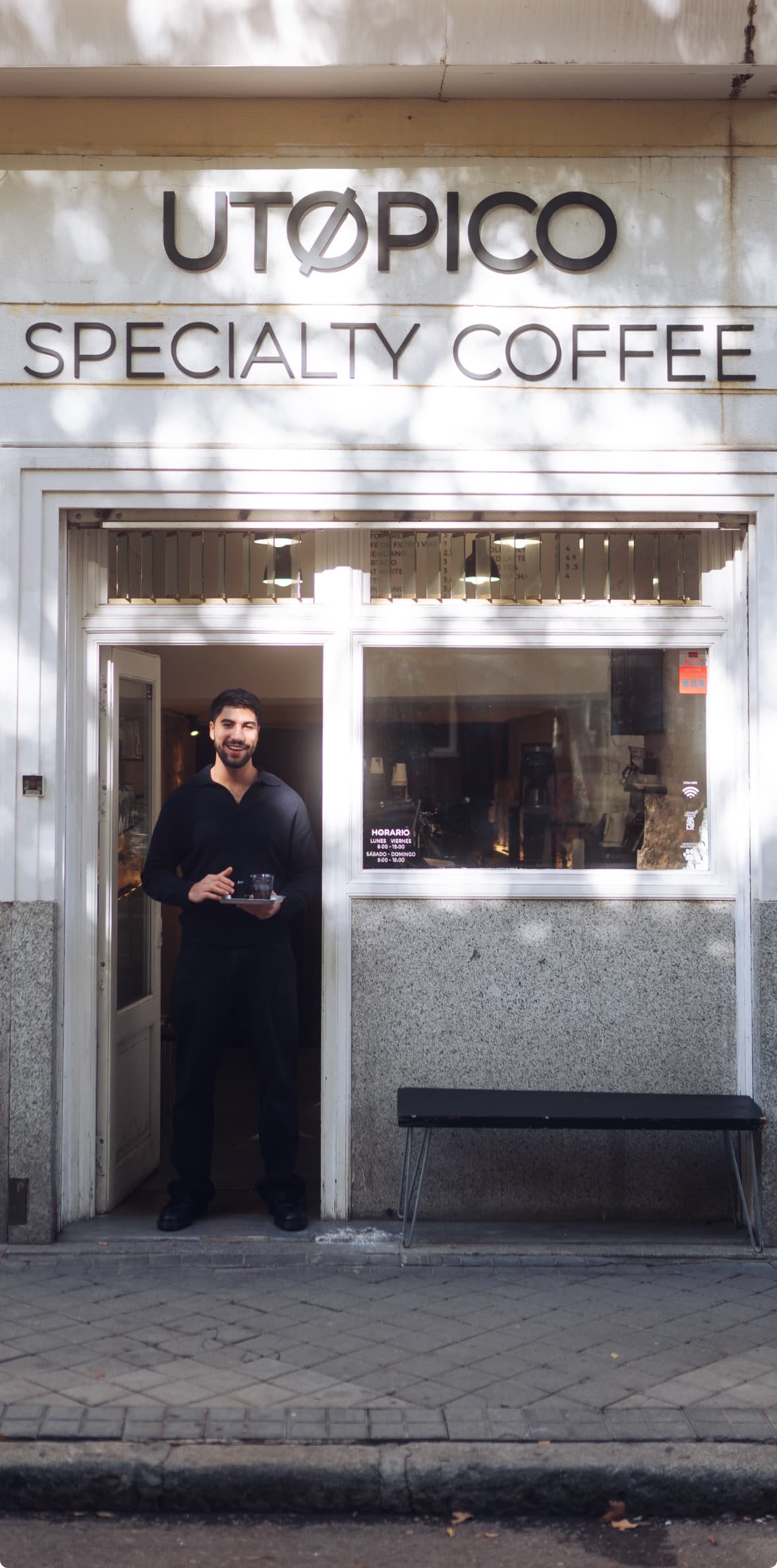 مقهى UTOPICO — خوان برابو ٢٧، مدريد