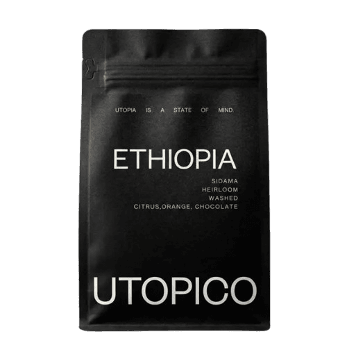 Ethiopia Sidama 200g bag — product photograph